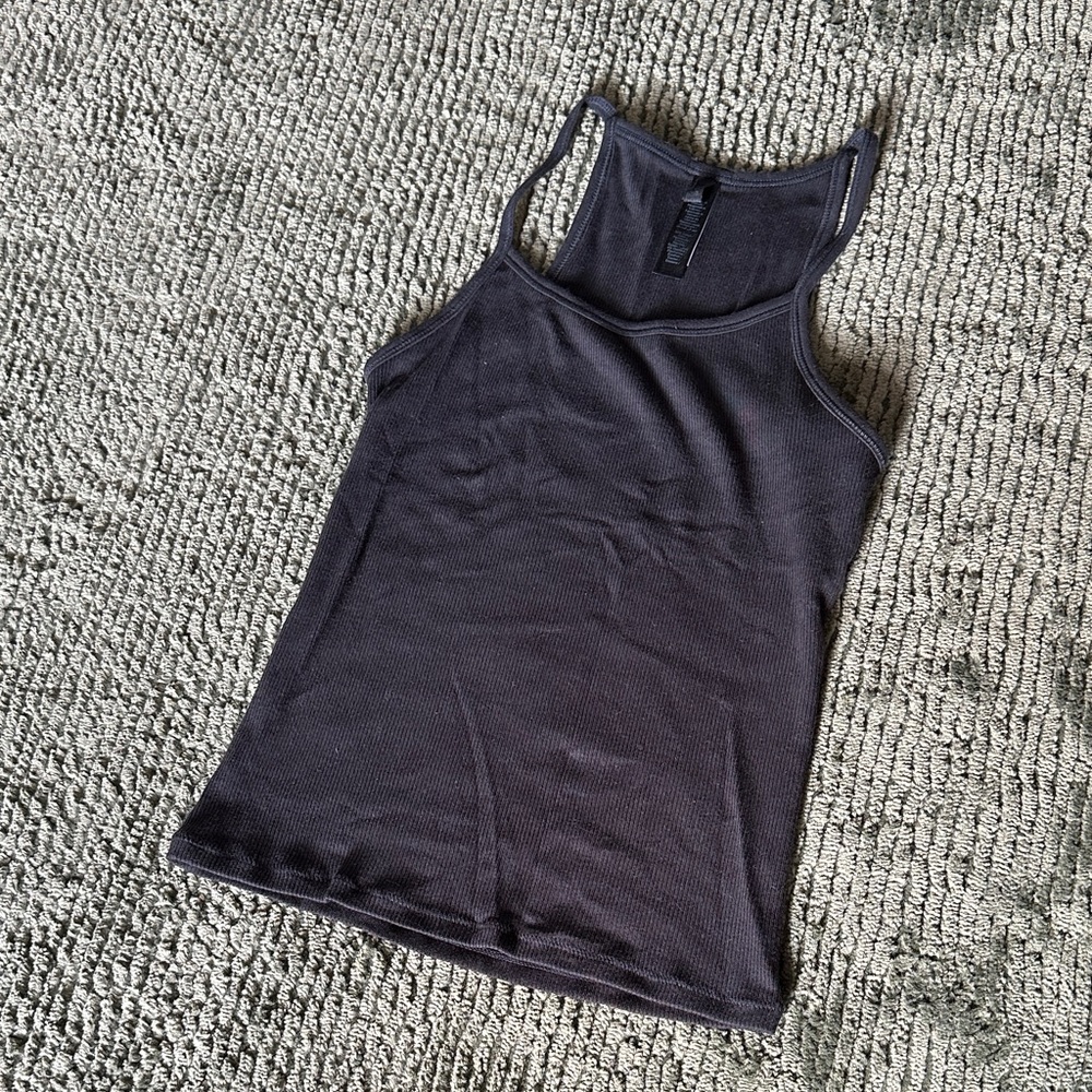 Skims SOOT Soft Lounge Cotton Rib Tank